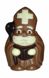 Mikuláš s knihou malý